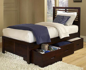 Sumatra Storage Bed